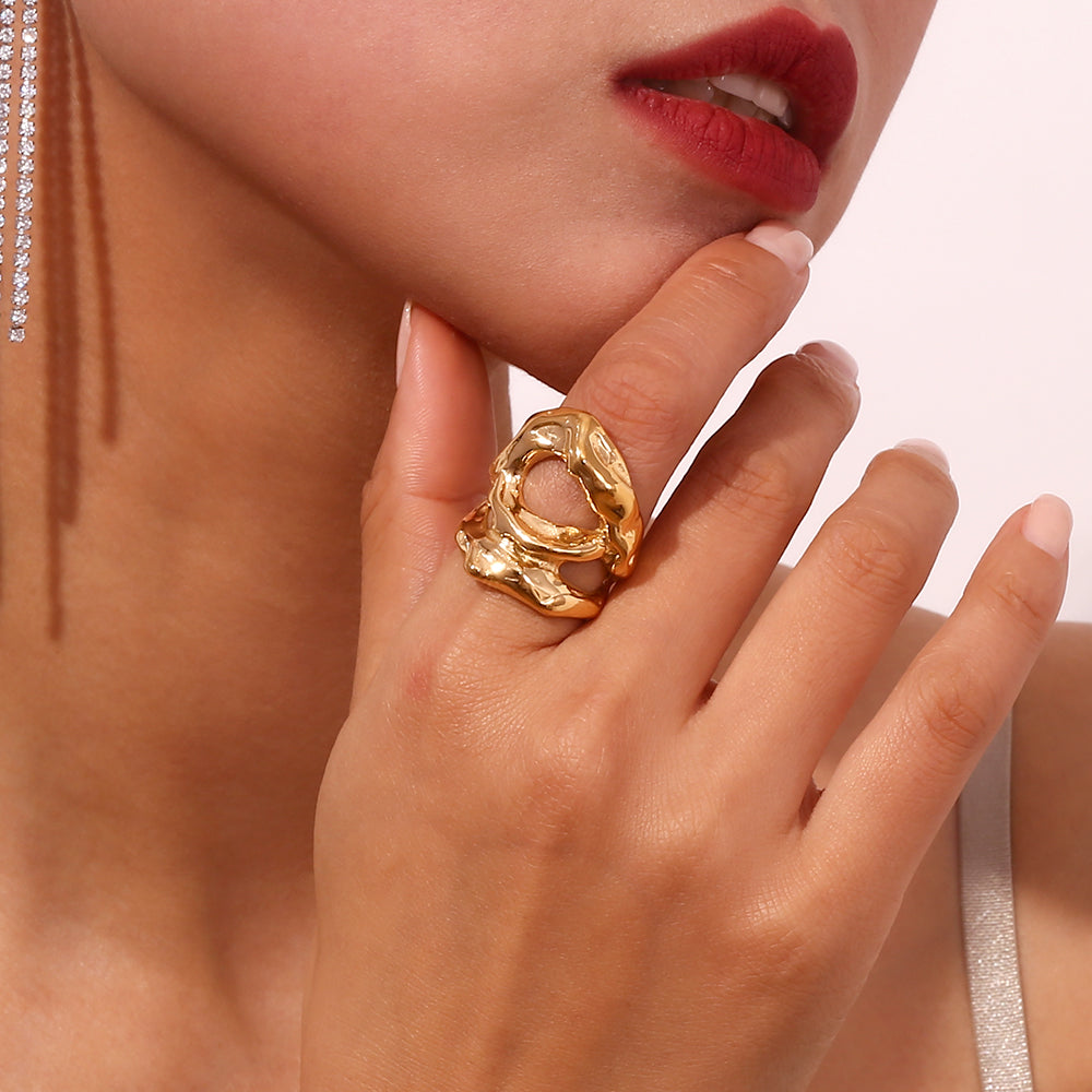 Anillo rustico