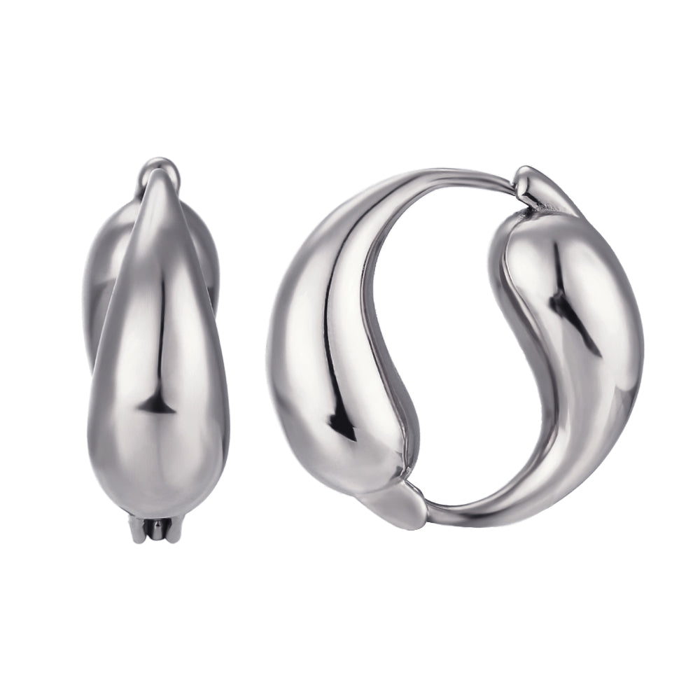 Pendientes aro lagrima