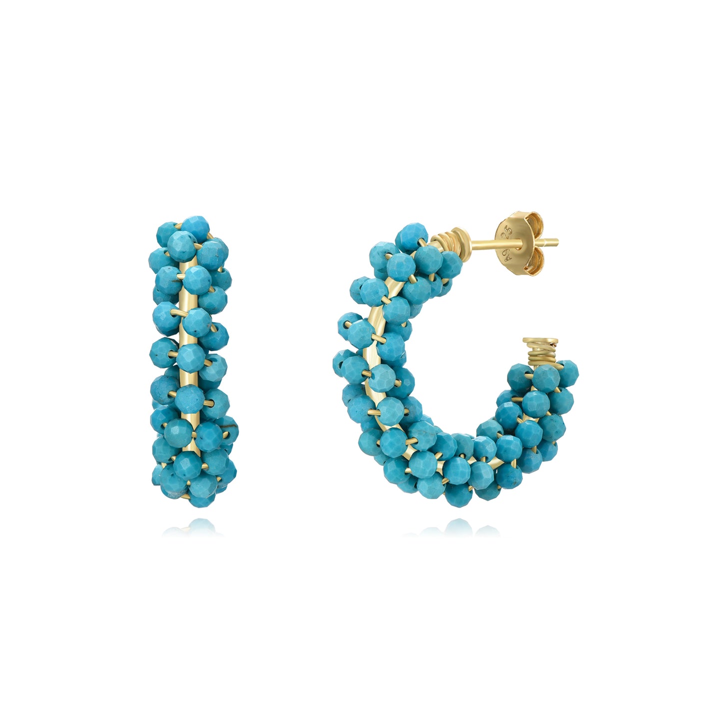 Pendientes aro minerales