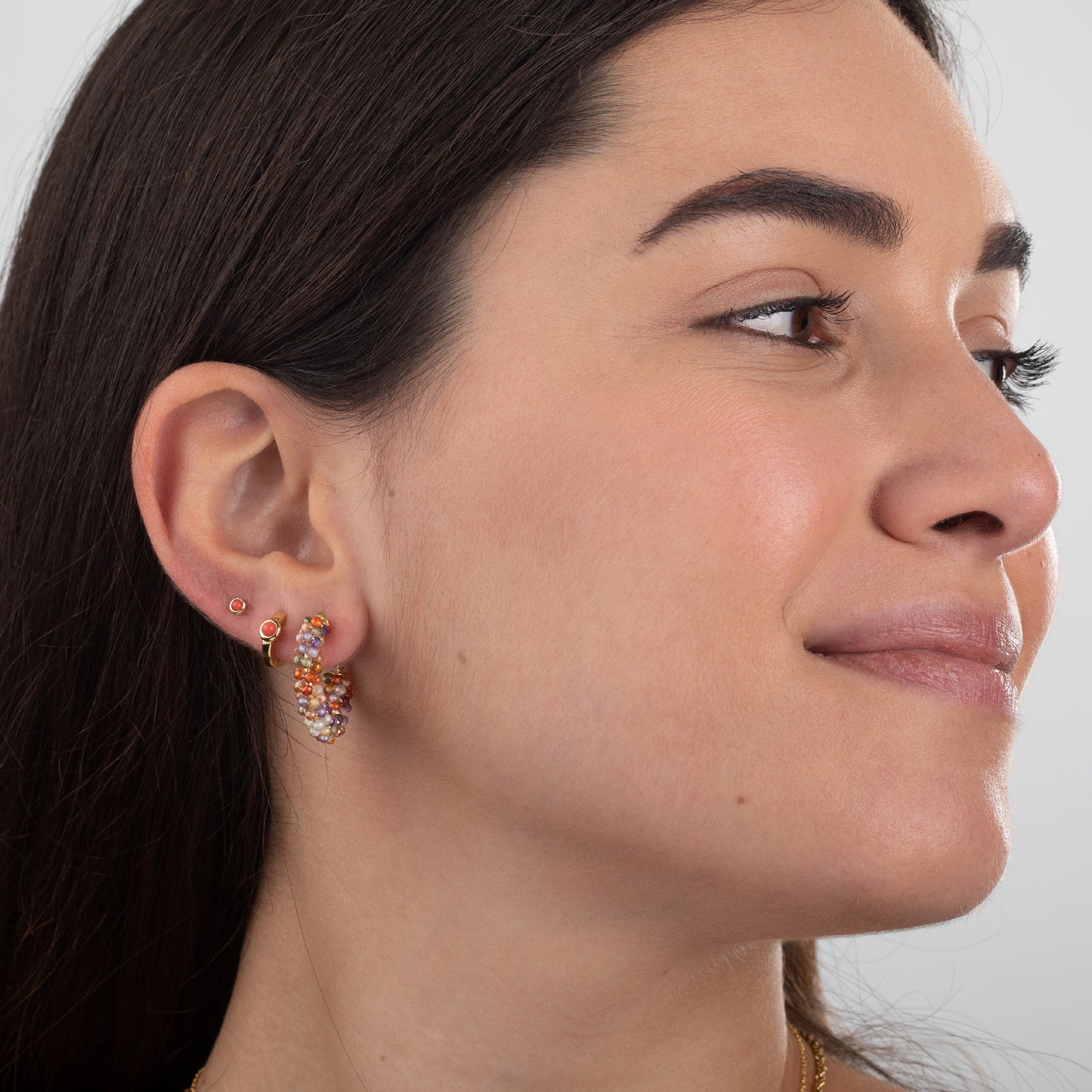 Pendientes aro minerales