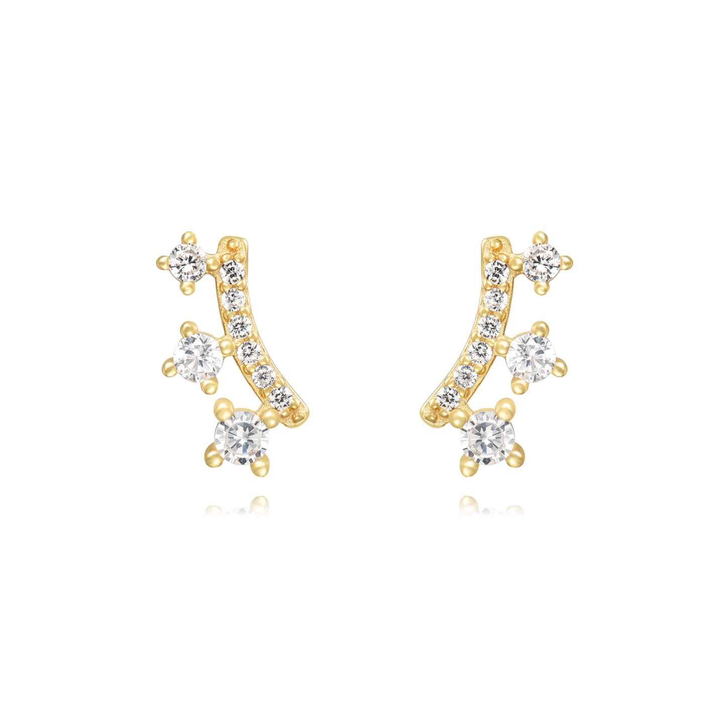 Pendientes mini circonitas(elige color)