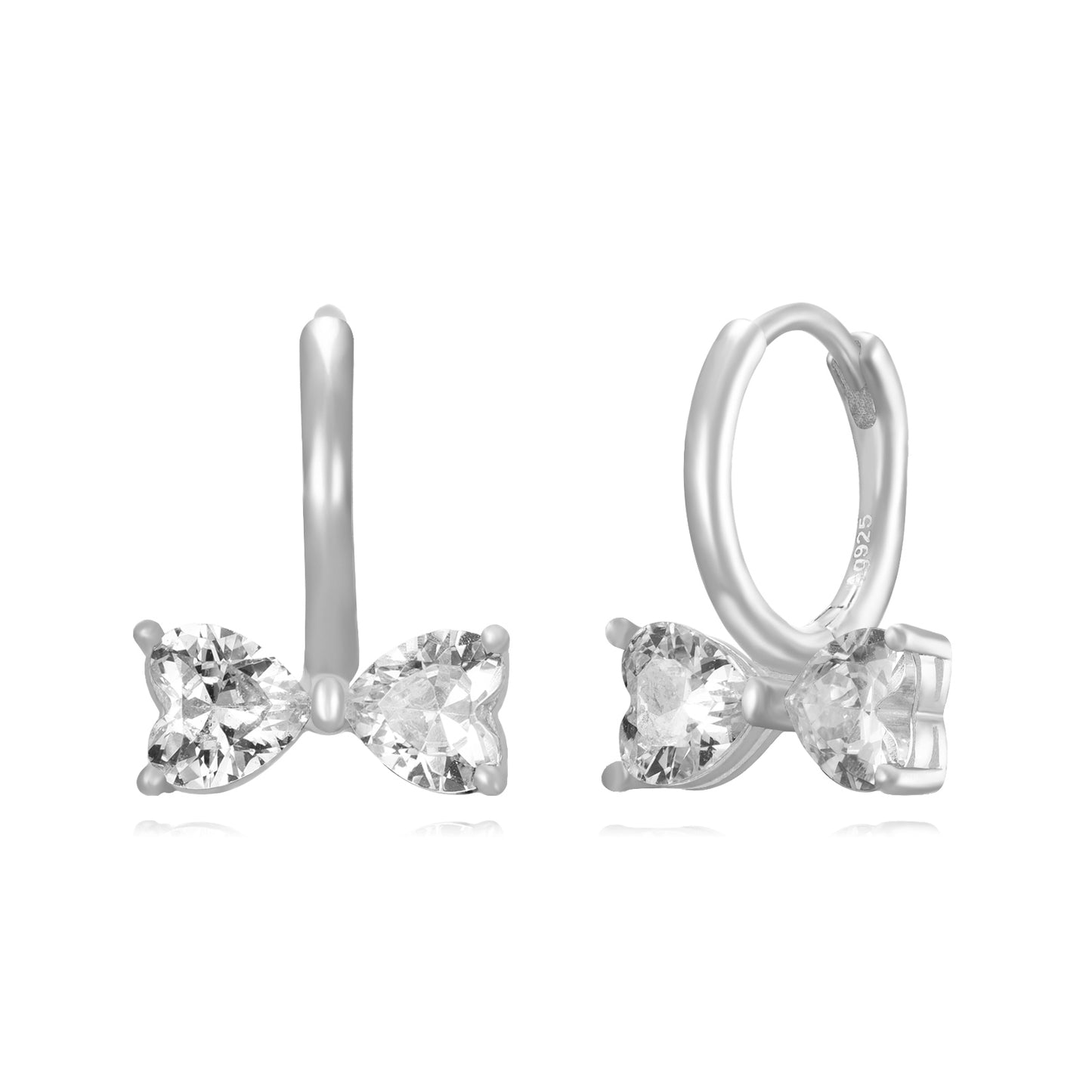 Pendientes aro lazo