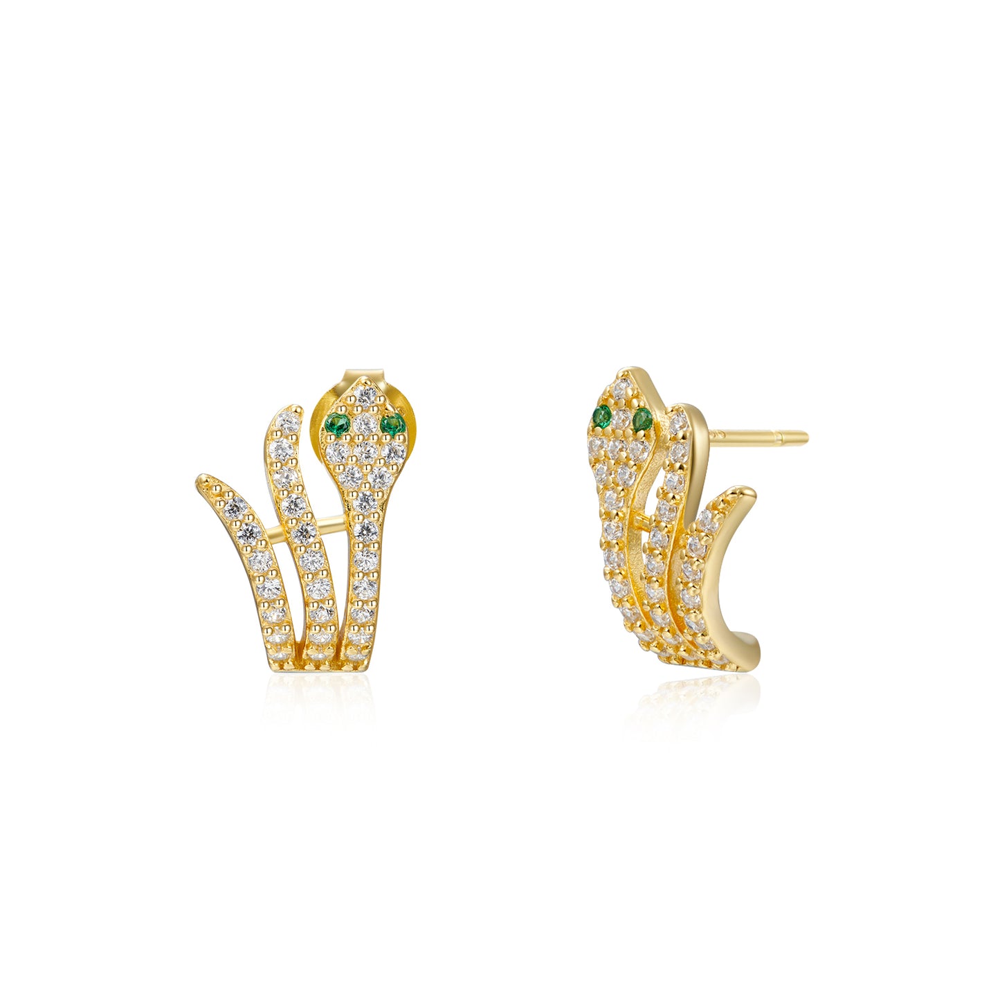 Pendientes serpiente