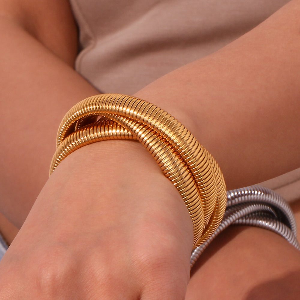 Pulsera triple