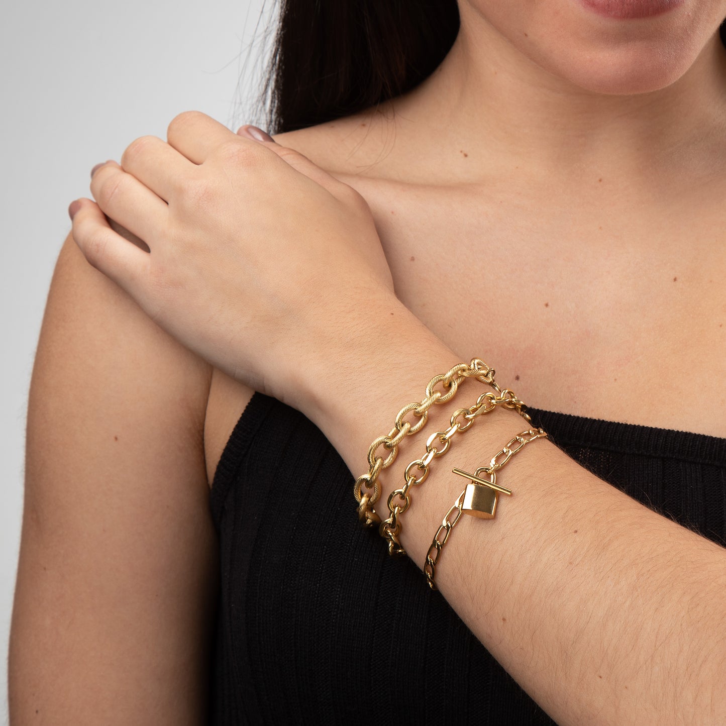 Pulsera cierre candado