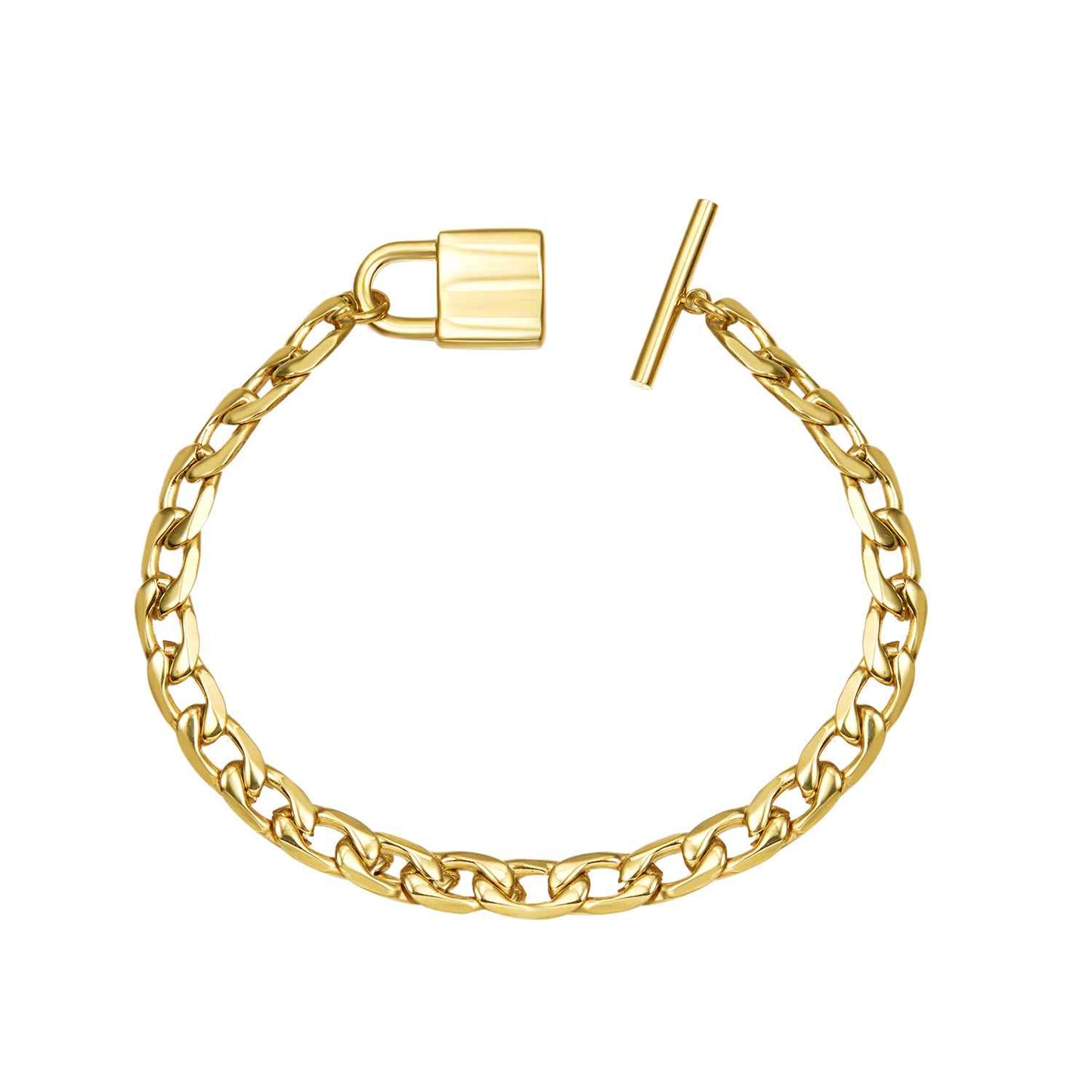 Pulsera cierre candado