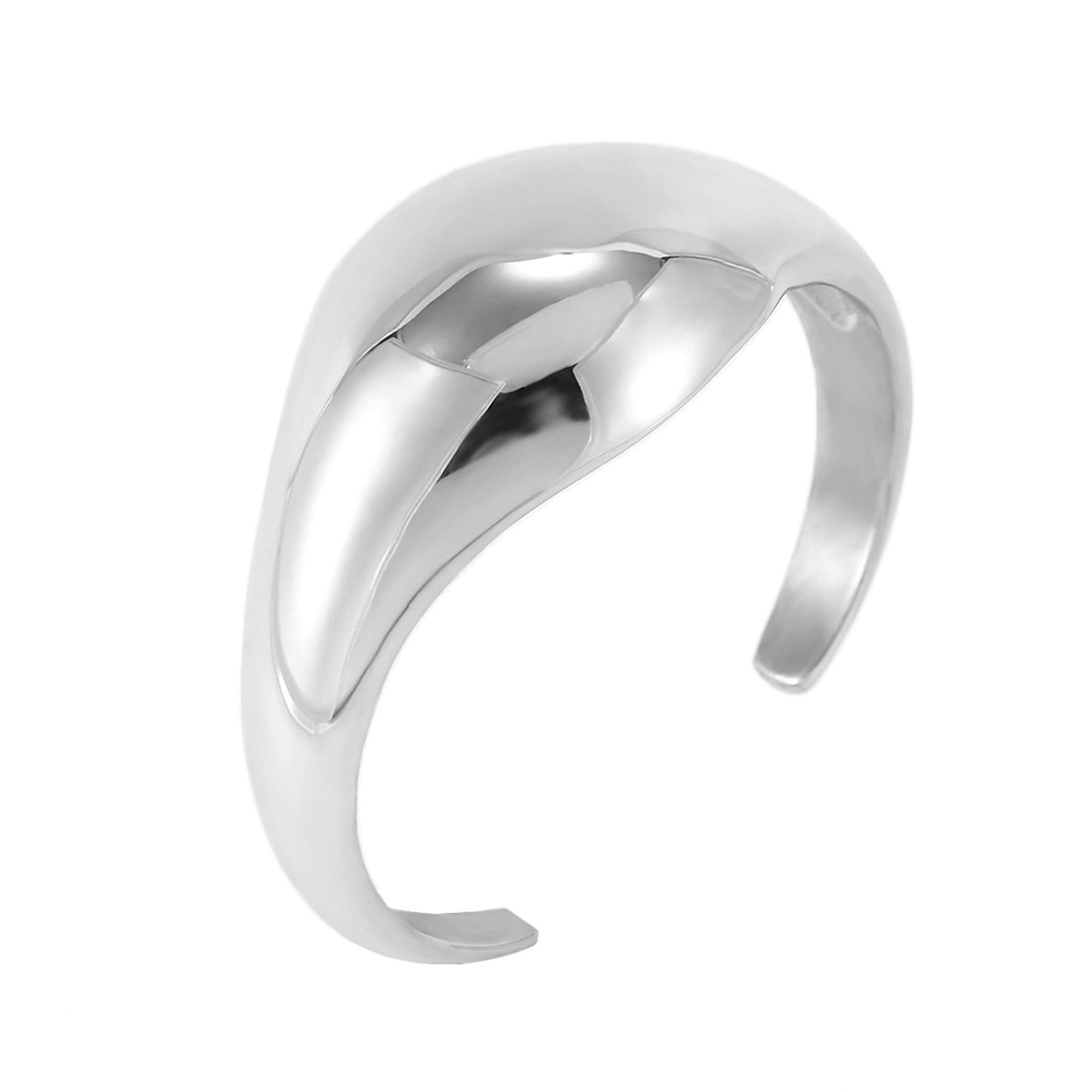 Pulsera acero rígida