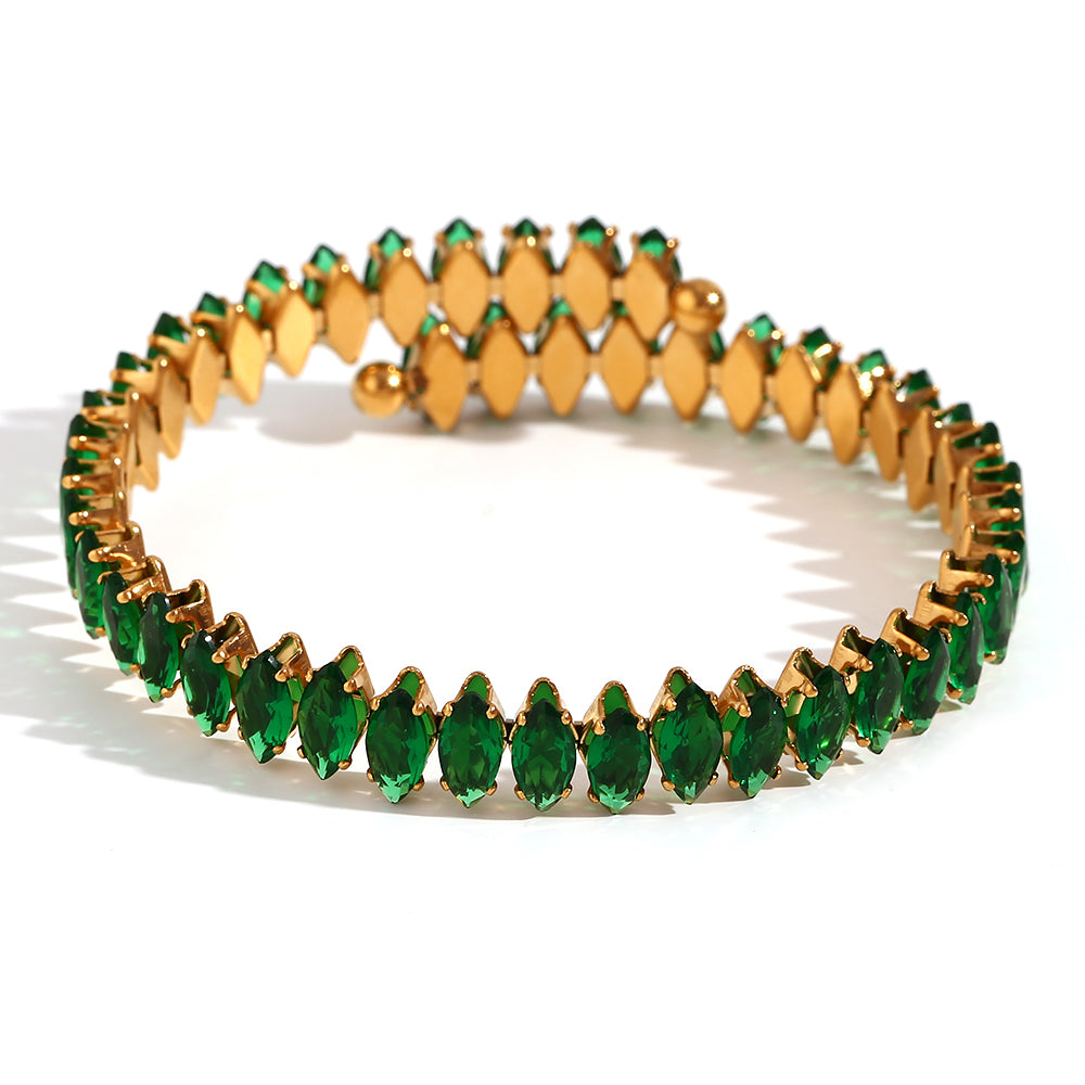 Pulsera acero estirable(elige color)