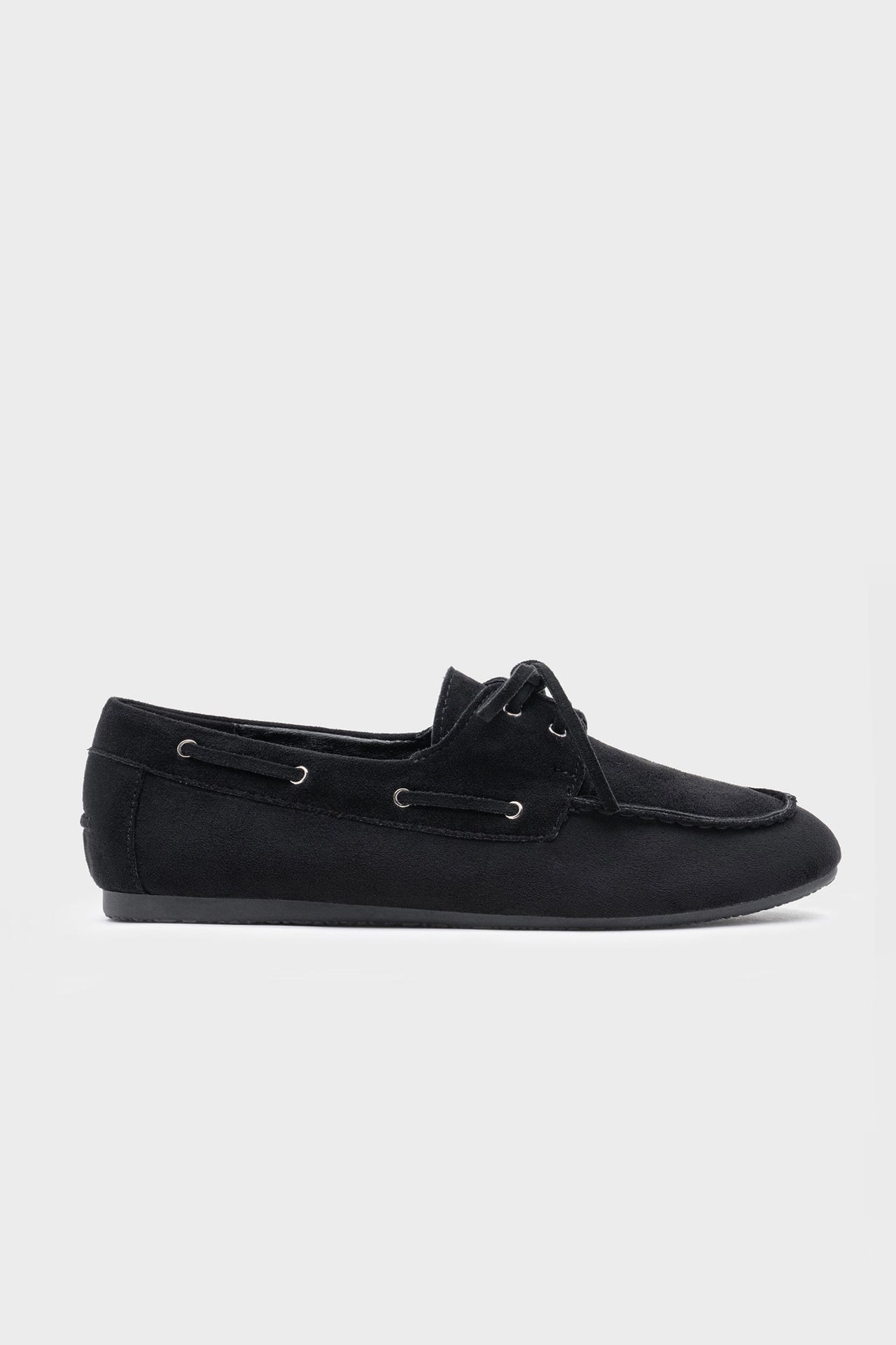 Mocasines negro ante
