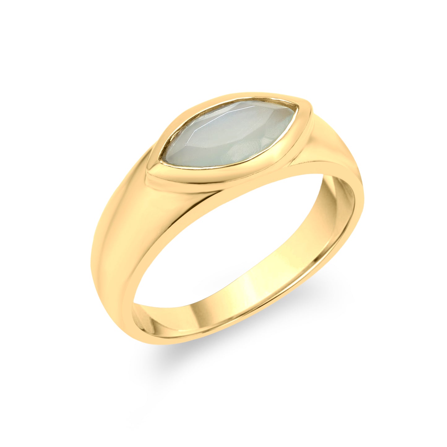 Anillo bronce mineral (elige color)