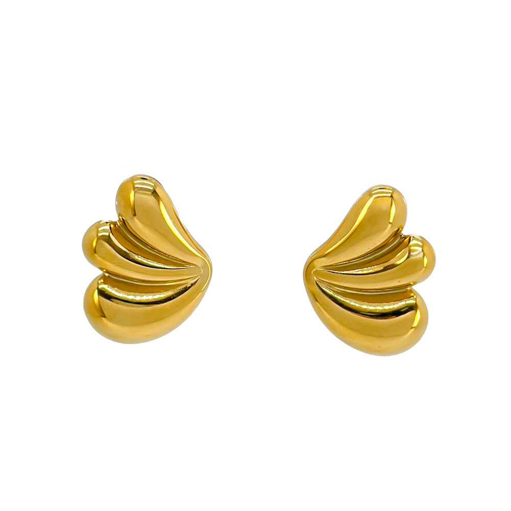Pendientes acero alas