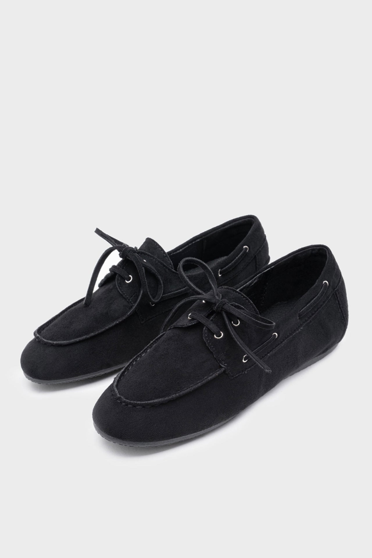 Mocasines negro ante