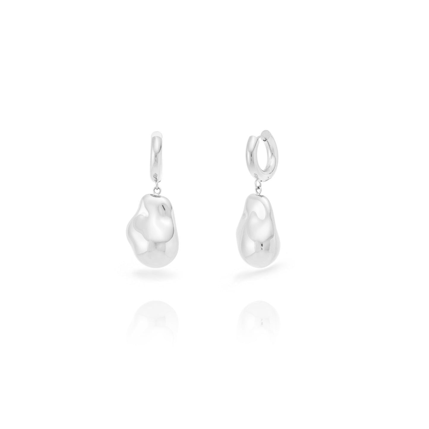 Pendientes acero Abba