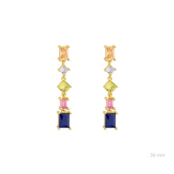 Pendientes fiesta Índigo