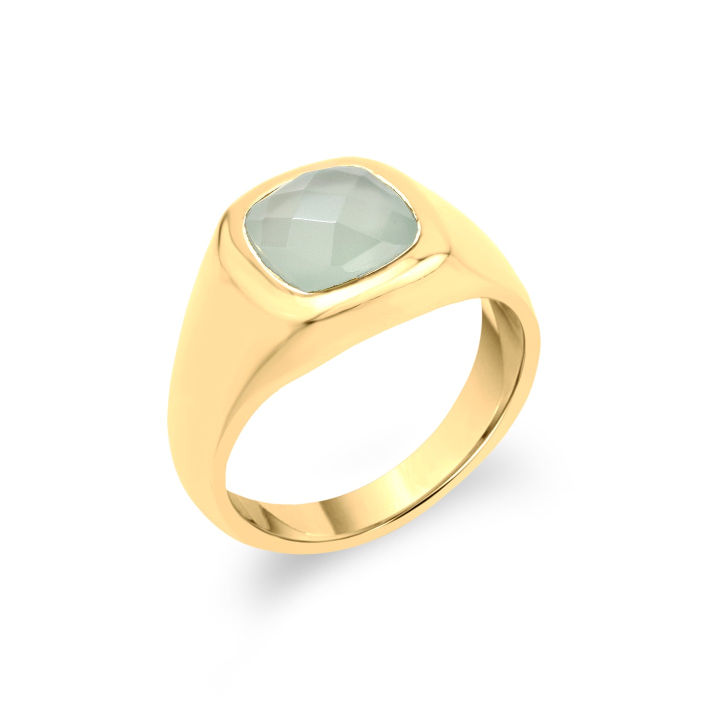 Anillo sello mineral (elige color)
