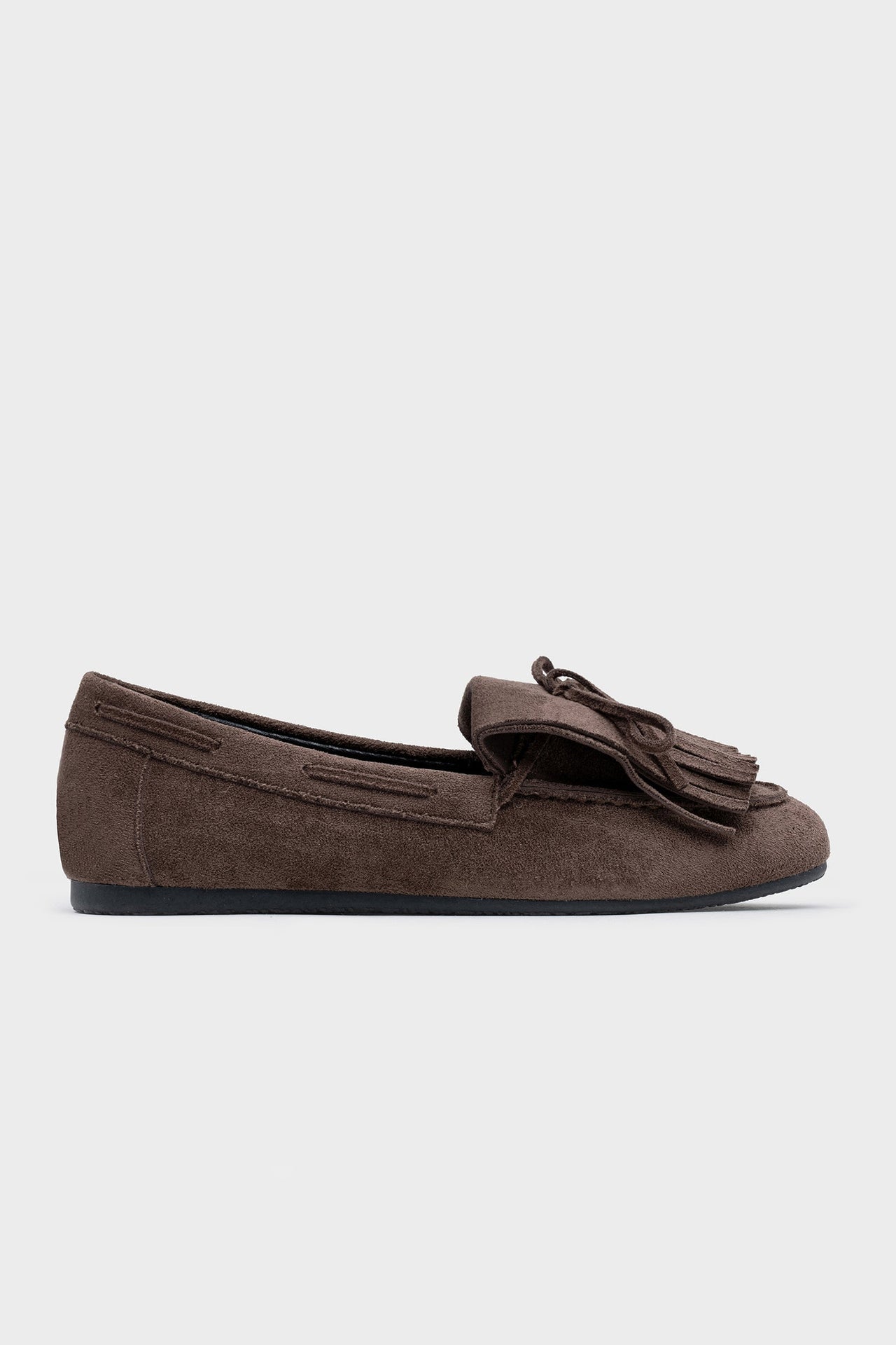 Mocasines flecos marron