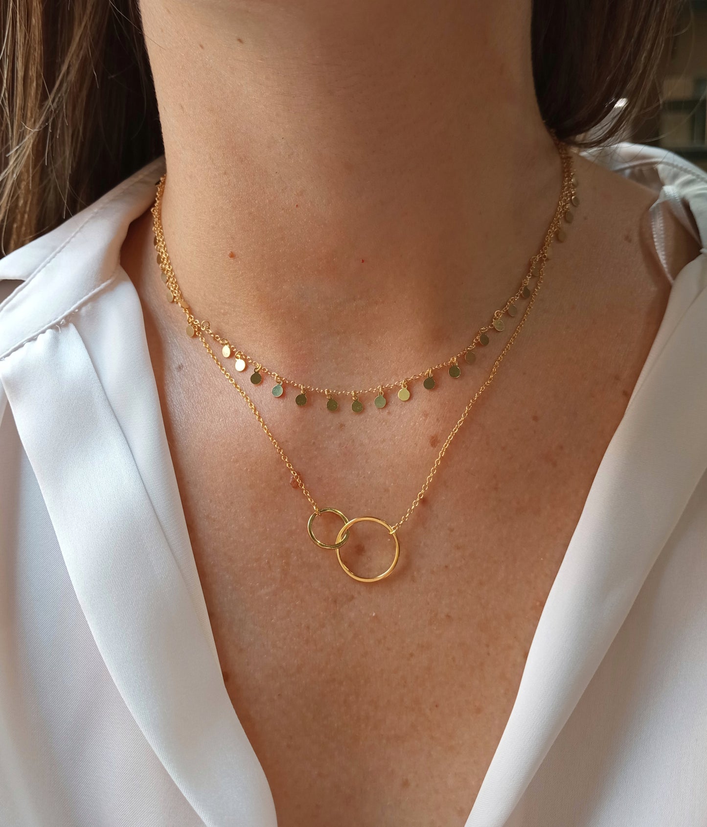 Collar multichapitas minis