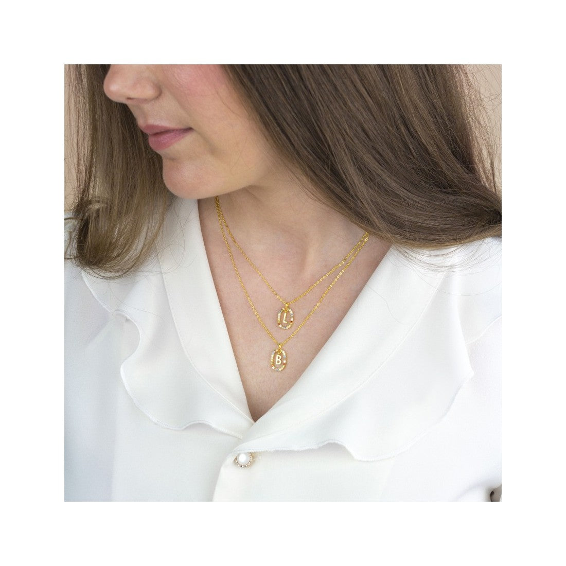 Collar Inicial TRUE COLORS