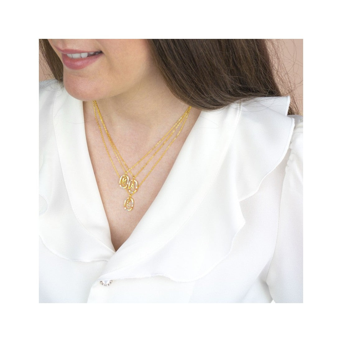 Collar Inicial TRUE COLORS