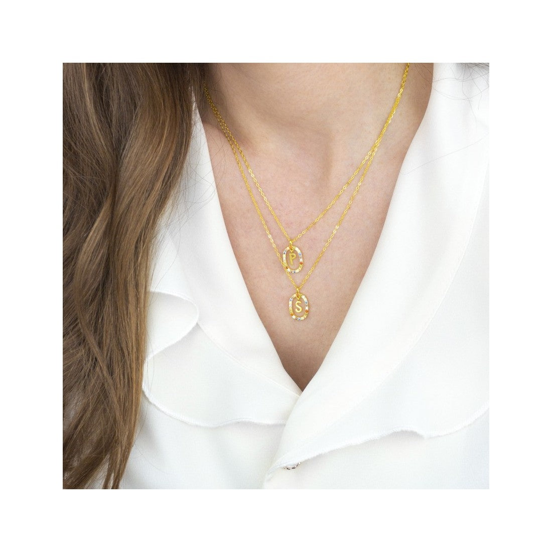 Collar Inicial TRUE COLORS