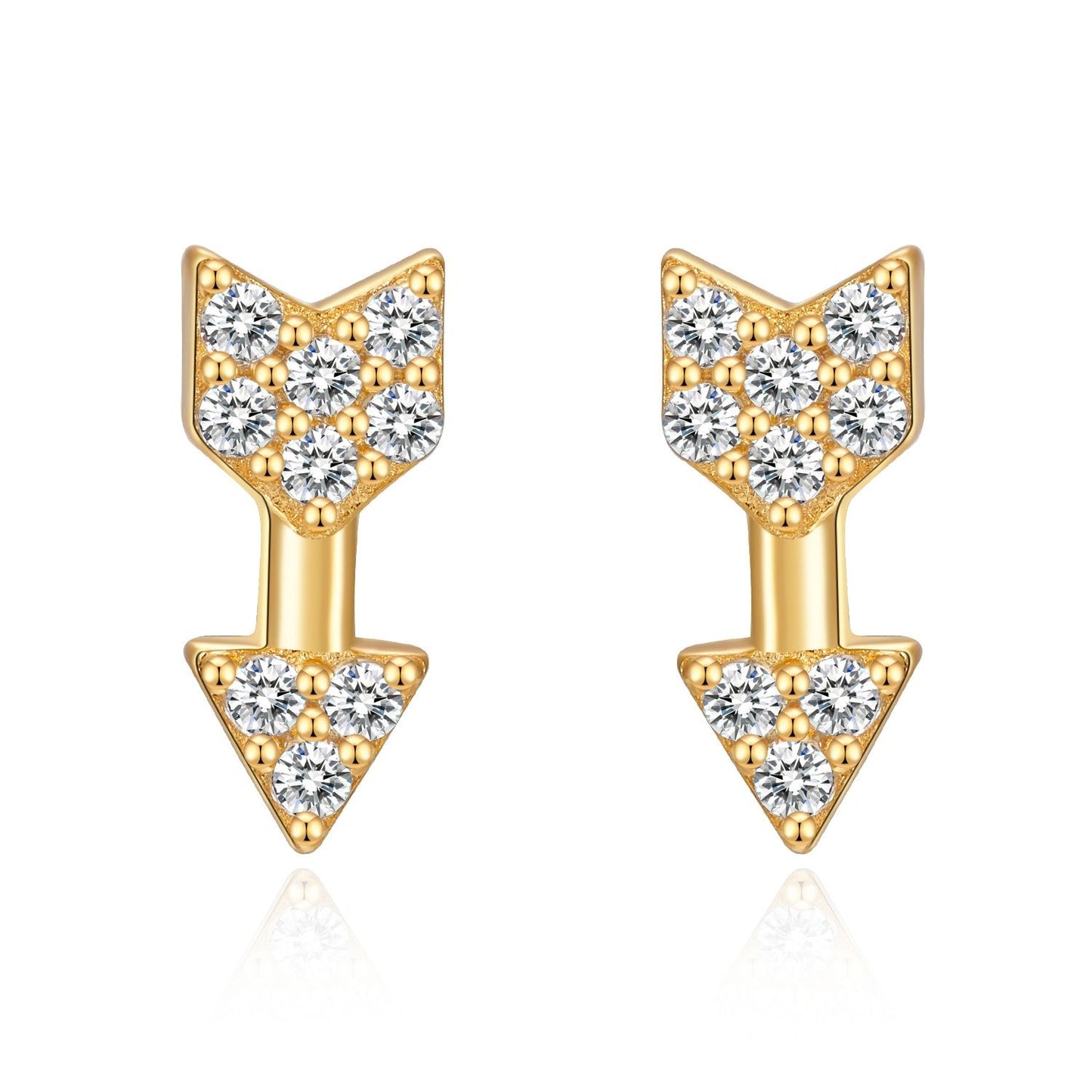Pendiente mini Flechita gold