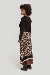 Falda animal print