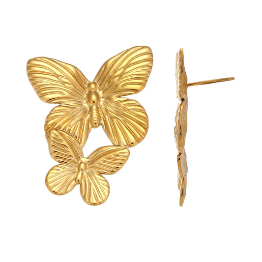 Pendientes mariposa