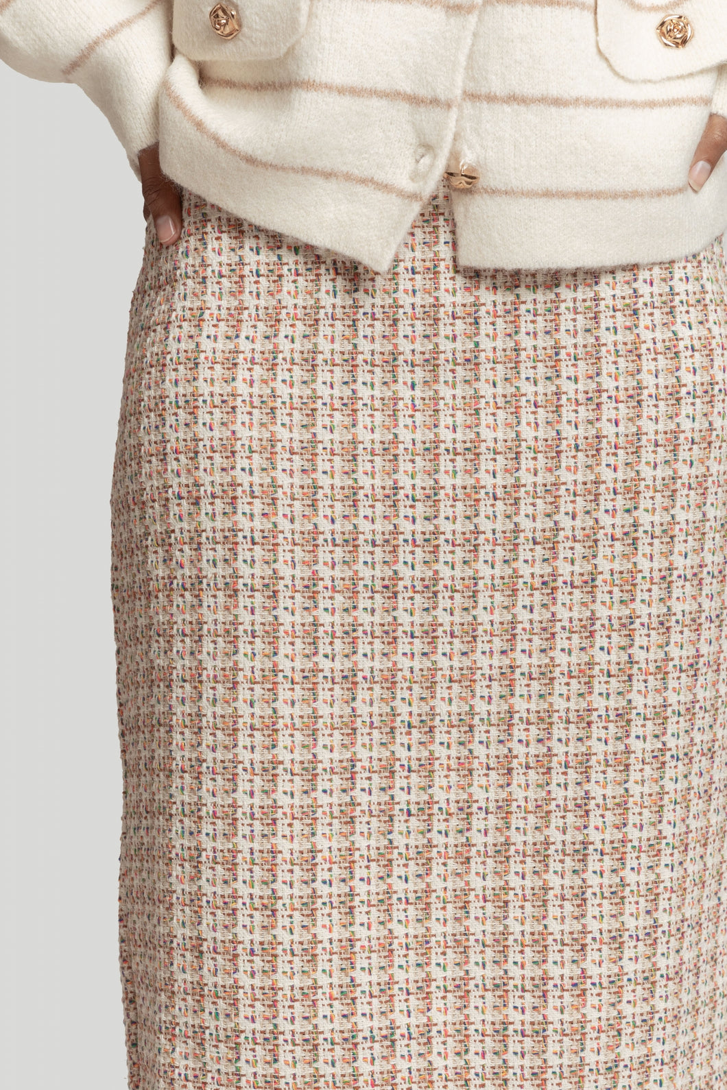 Falda tweed