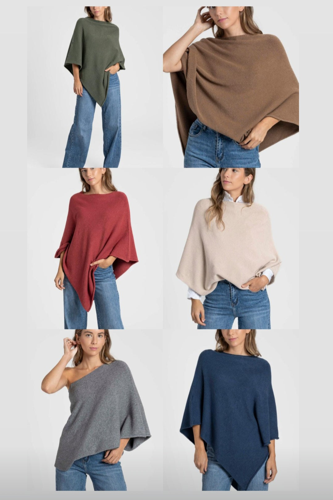 Poncho colores