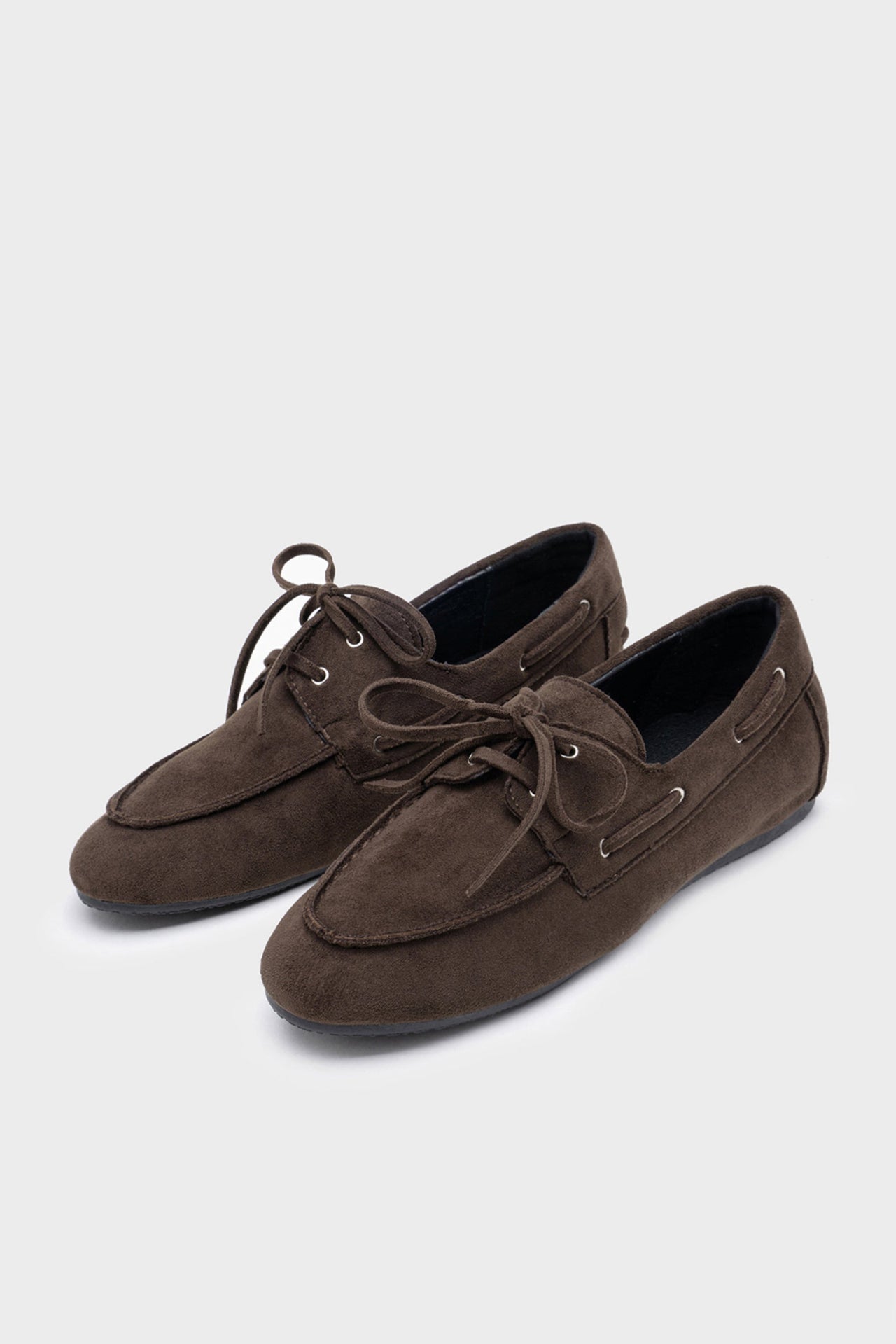 Mocasines marron ante