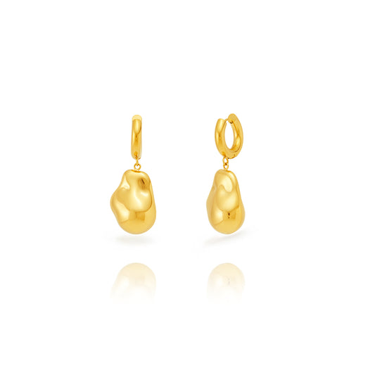 Pendientes acero Abba