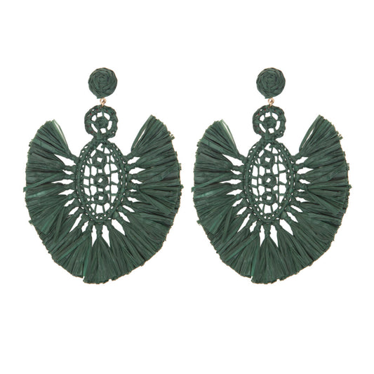 Pendientes Triana verde