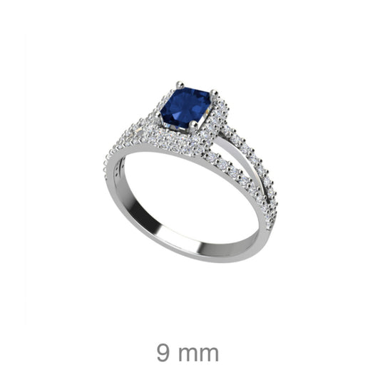 Anillo Zafiro